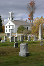 Lempster, NH - Church and Cemetery - Vertical